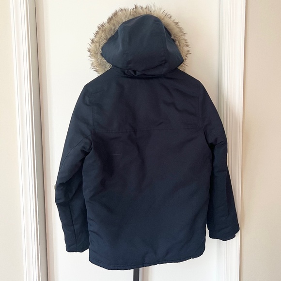 Abercrombie Kids Parka Coat with Removable Faux Fur Trim - Picture 10 of 14